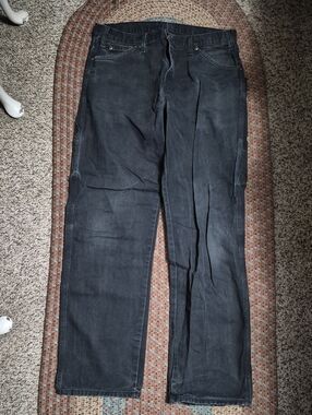 Dickies Black Cargo Work Pant